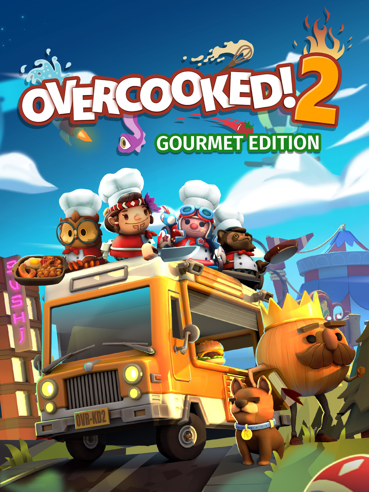 Overcooked! 2 - Gourmet Edition – PSN Mídia Digital