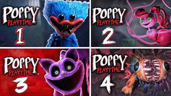 Poppy Playtime: 1, 2, 3 e 4 Bundle - PSN Mídia Digital
